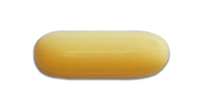 Avodart Capsule appears as an elongated, pale yellow capsule with soft sides.